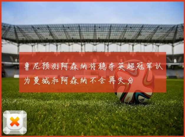 鲁尼预测阿森纳将稳夺英超冠军认为曼城和阿森纳不会再失分